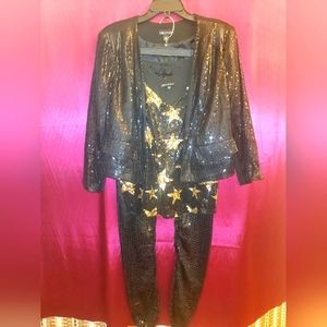 3pc Collective sequin pc set